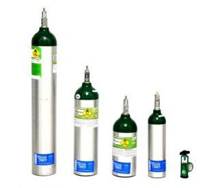 Oxygen Cylinders Sizes E, D, C, and M6 for Rental