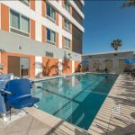 Pool outside Comfort Suites Fort Lauderdale Airport & Cruise Port