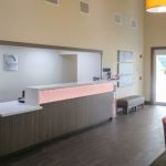 Front Desk inside Pool outside Sleep Inn & Suites Fort Lauderdale Int'l Airport