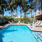 Pool outside Sleep Inn & Suites Fort Lauderdale Int'l Airport