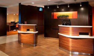 Front Desk inside Courtyard by Marriott Fort Lauderdale Plantation