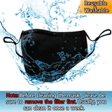 COTTON MASK HEAVY DUTY WITH FILTER (4 LAYER) - Image 2