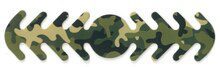 Reusable Mask Backer, Green Camo Circle 1 count