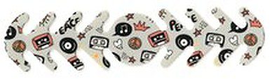 Reusable Mask Backer, Music Circle 1 count