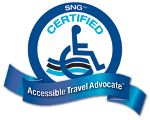 Special Needs Group Certified Accessible Travel Advocate Logo